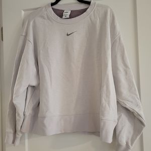 1x nike crewneck  grey sweatshirt